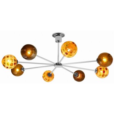 Perle 8 Chandelier by Oggetti Luce - Starlight Lighting USA and Canada
